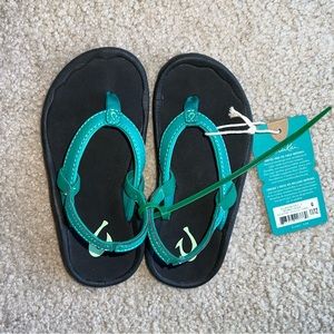 NWT Girl’s Olukai Mermaid Green Kulapa Kai Sandals